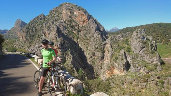 cycling tour from ronda in southern spain